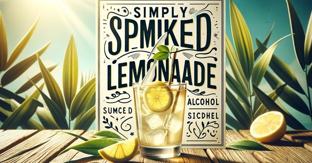 Simply Spiked Lemonade