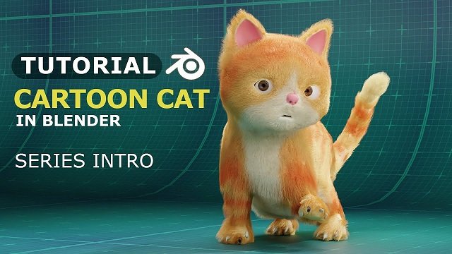 cat in blender