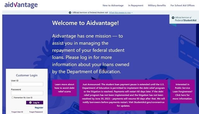 Aidvantage Student Loan