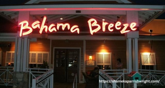 bahama breeze menu